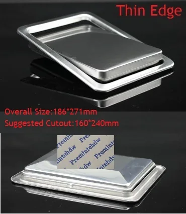 Rectangle Large Thin Столешница из нержавеющей стали, встроенная откидная крышка для свинга, мусорный желоб для мусора, кухонная ванна, Верхняя втулка, бронза, красное золото - Цвет: Rectangle Large Thin