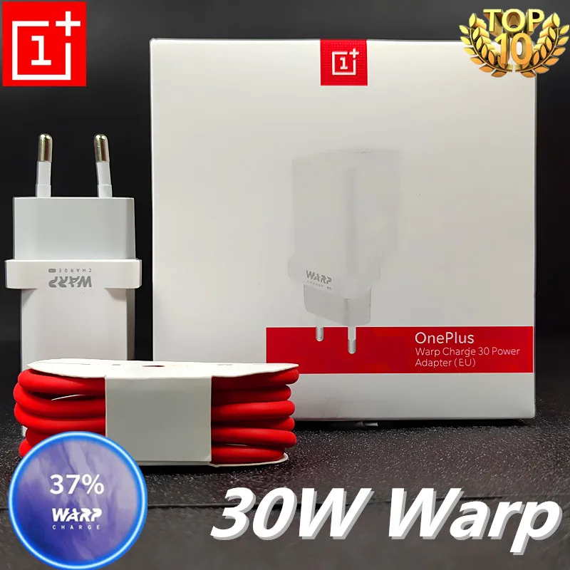 Warp Charge 30 Oneplus 7t fast charger 1M 1.5M 2M 6A type c cable Original For OnePlus 8 pro 7 7t pro 6 6t 5 5t 3 3t