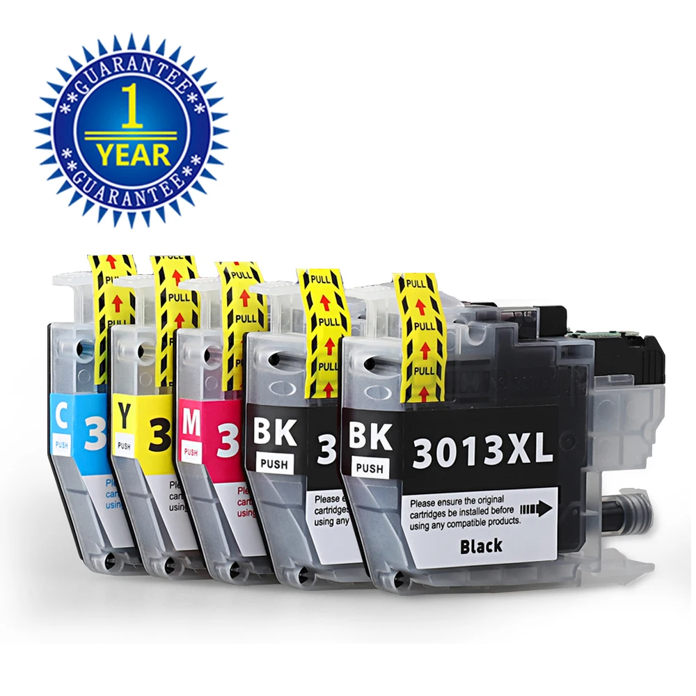 

LC3013 LC3011 Compatible Ink Cartridges Replacement for Brother MFC-J491DW J497DW J690DW J895DW Inkjet Printer