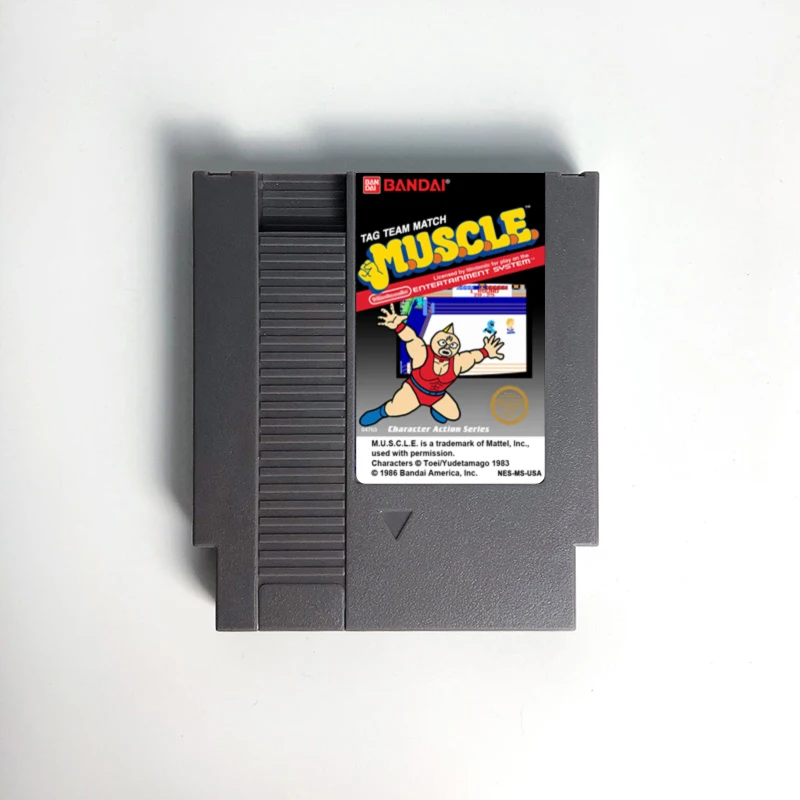 

M.U.S.C.L.E. Игровой Картридж для консоли NES 72 Pin