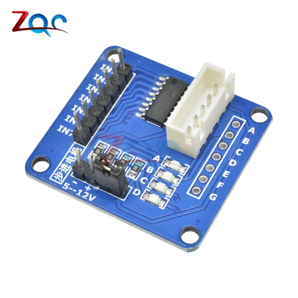 Плата драйвера шагового двигателя ULN2003 испытательный модуль для Arduino AVR SMD|Драйвер