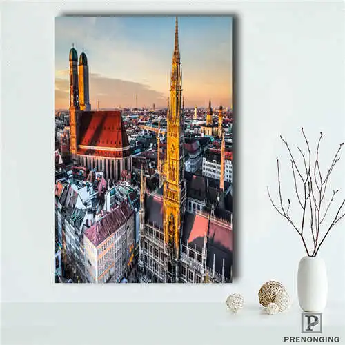 На заказ Нью Йоркская Империя штат (1) плакат печать ткани на стену шелковая ткань