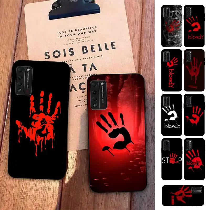 

TOPLBPCS Anime Bloody Phone Case for Huawei Honor 10 i 8X C 5A 20 9 10 30 lite pro Voew 10 20 V30