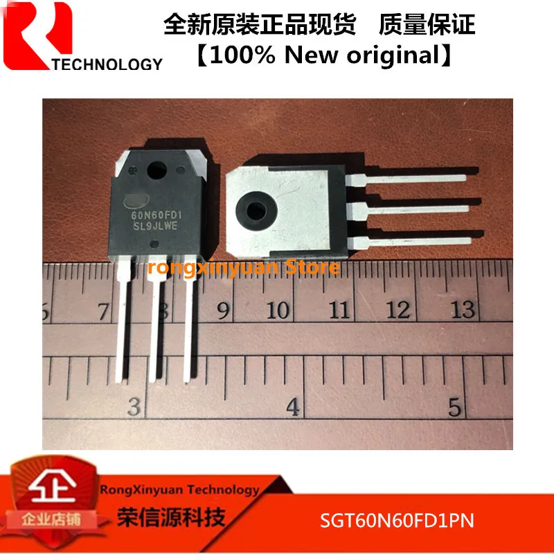5 шт./лот SGT60N60FD1PN 60N60FD1 TO-3P SGT60N60 60A/600V 100% Новый оригинальный