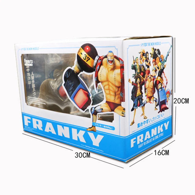 

15cm One Piece Zero Two Head Ver. Franky Action Figure The New World Ver. PVC Action Figure model Collection Toy