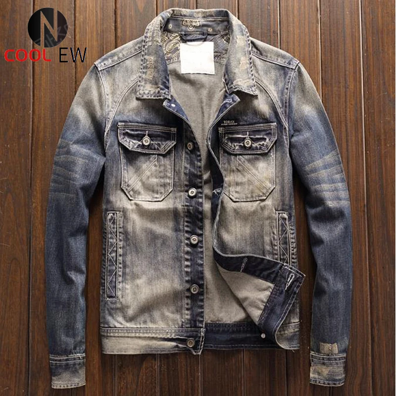 

European Style Men's Jackets and Coats Spring Plus Size XXXL Automotive Designer Mans Overcoats Streetwear Mens Clothing A207