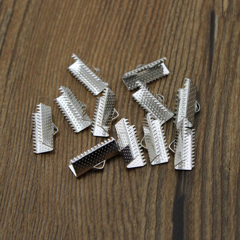 1 сумка Обжимные бусины концевые зажимы для шнура кожаный зажим складные