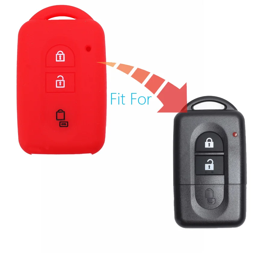 MICOCHE 3 кнопки флип корпус автомобильного ключа дистанционного управления Fob чехол