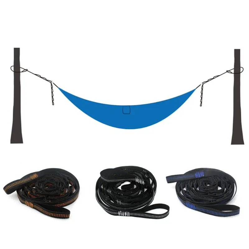 2pcs Super Strong Hammock Strap Hanging Belt Hamaca Hamak For Camping Traveling Portable Tree Rope | Спорт и развлечения