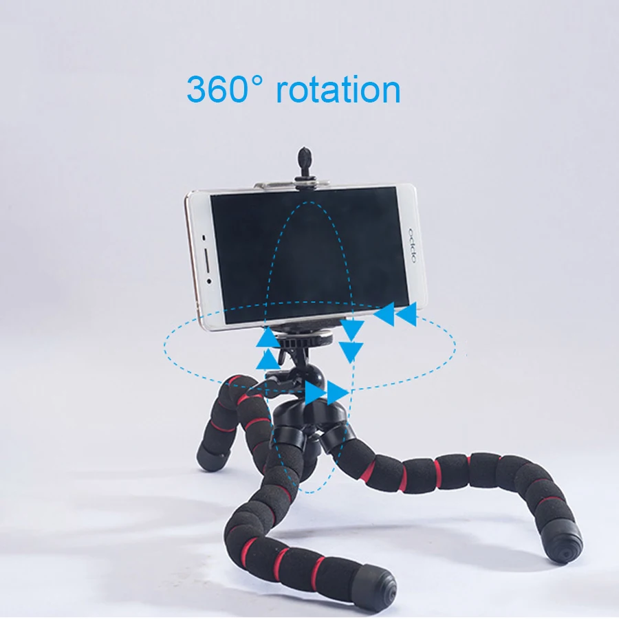 Съемка осьминога штатив для камеры маленький средний большой Мобильный телефон