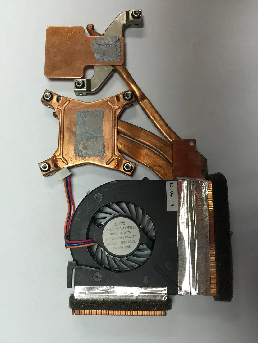 

Охлаждающий вентилятор для процессора Lenovo ThinkPad T410S, 60Y5145