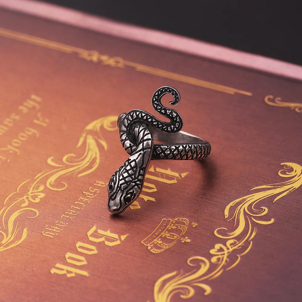 Кольцо на палец в форме змеи винтажном стиле|Кольца| |