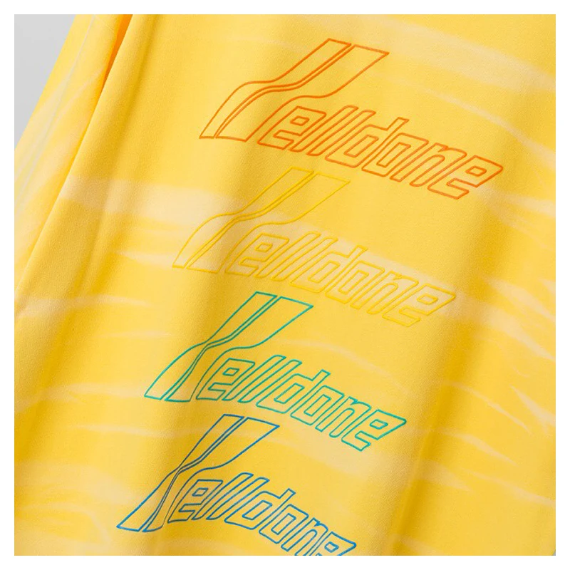 

welldone o-neck T Shirt Women Men 1:1 High Quality Loose Casual t shirt We11Done Hip-hop Candy color cotton Top Tees