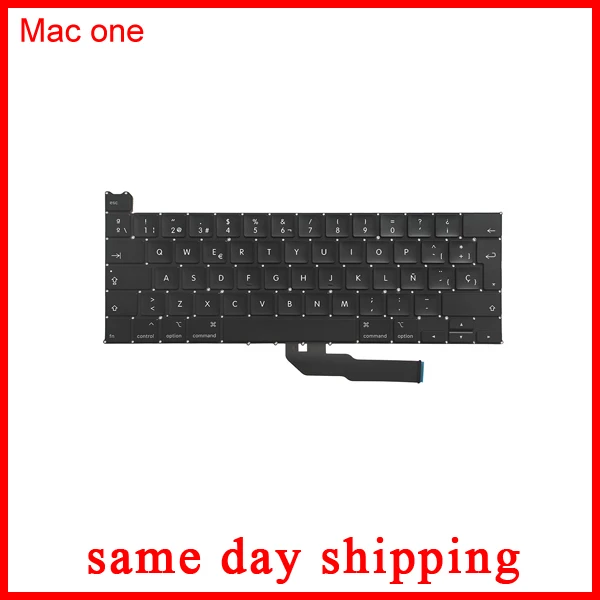 Новая клавиатура с испанской раскладкой A2251 для Apple MacBook Pro Retina 13 дюймов SP 2020 года |