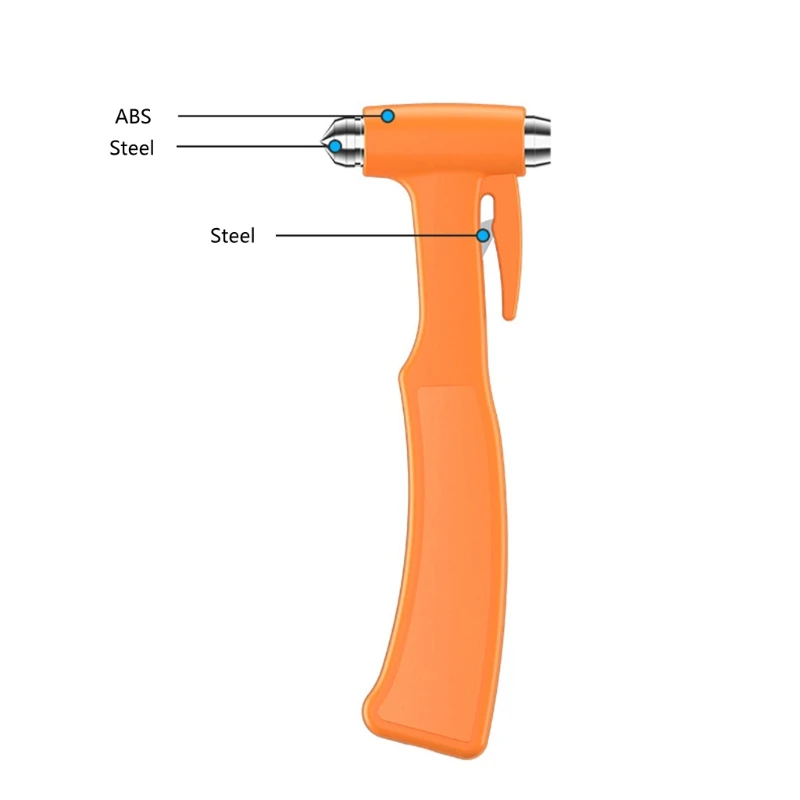 Escape Hammer Window Breaker Seat Belt Cutter Emergency Car Safety Outdoor Life Saving Tool |