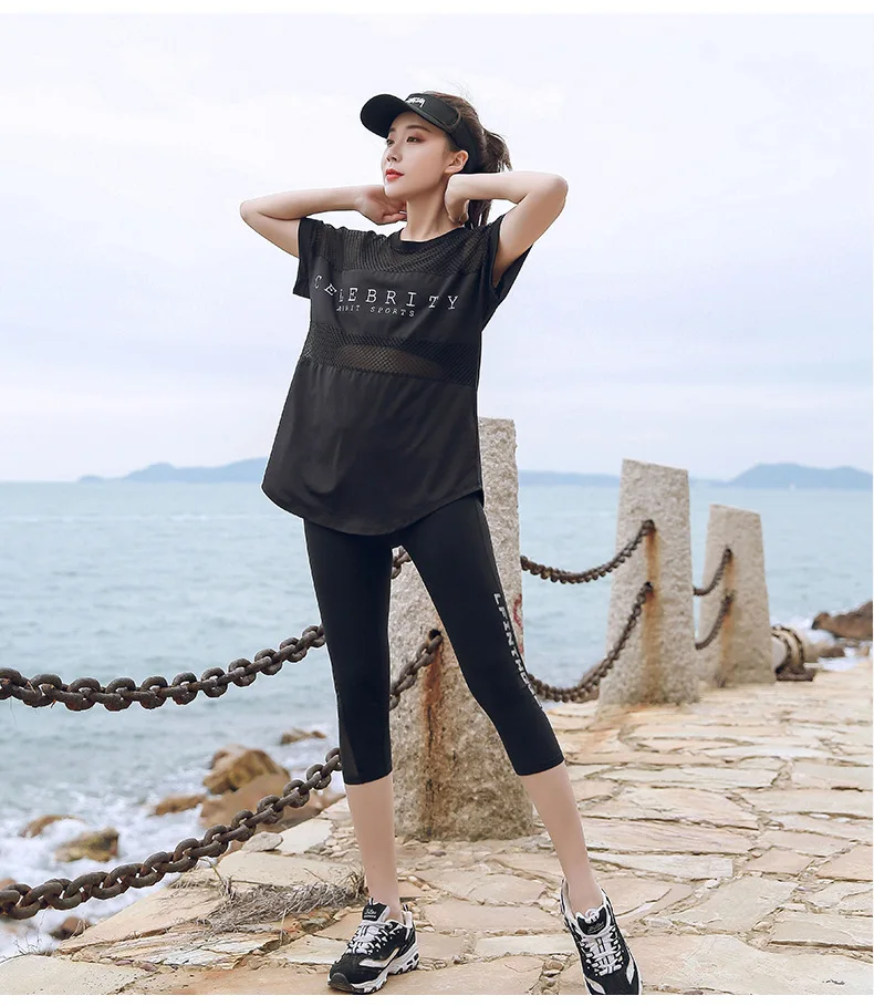 Женская спортивная одежда женский спортивный костюм для фитнеса комплект йоги