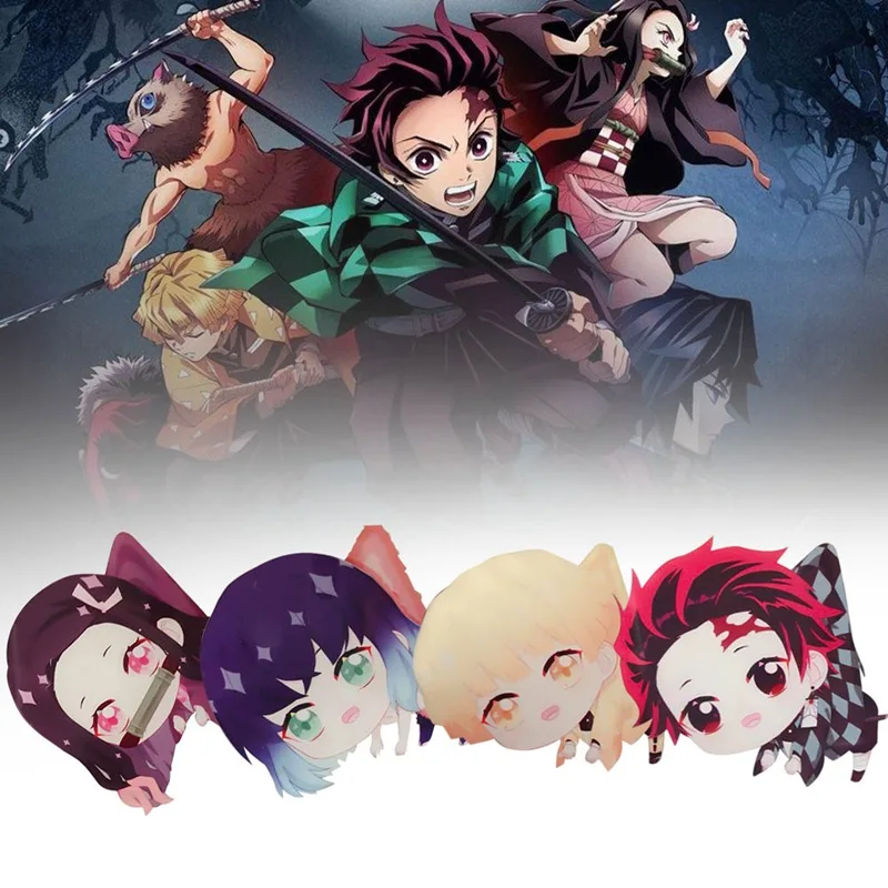 Аниме демон убийца: Kimetsu no Yaiba акриловый брелок для ключей Косплей Аниме Подарки