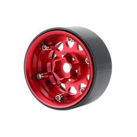 4pcs 1 9 metal beadlock wheel rim for 110 rc crawler traxxas hsp redcat rc4wd tamiya axial scx10 d90 hpi tire accessories