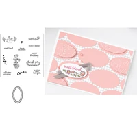 oval metal cutting dies and stamps stencils for diy scrapbook album photo embossing handmade decorations making