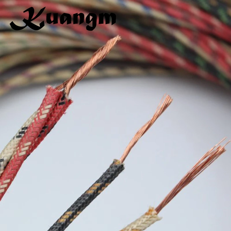 Hi Fi 5 м чистая медь 3 мм End AMP VCD DVC CD пластина шнур питания динамик аудио кабель