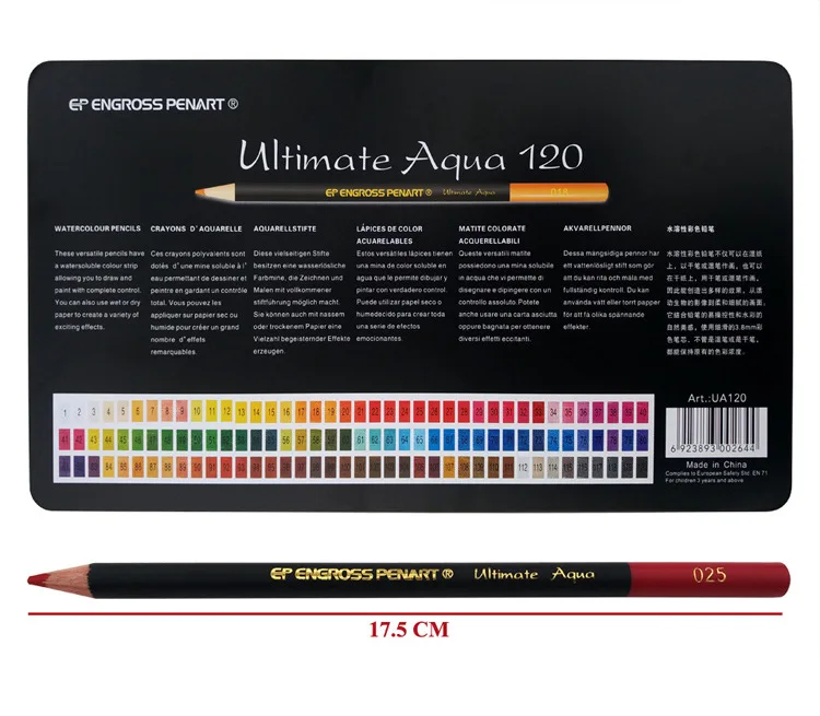 120 водостойкий набор карандашей акварельный карандаш lapis de cor Профессиональный
