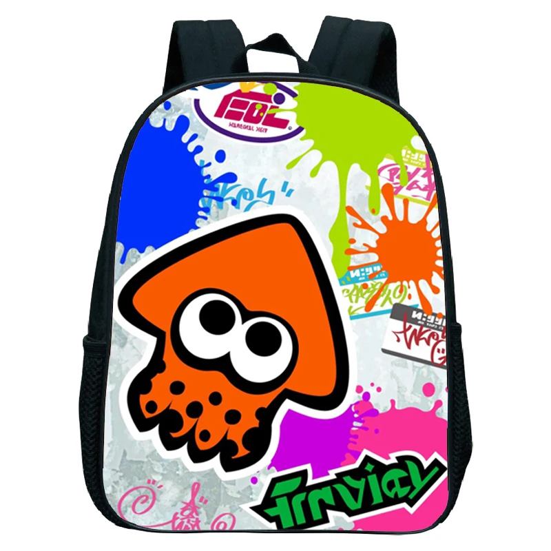 Детский школьный ранец Splatoon 2 12 дюймов детский рюкзак с мультипликационным