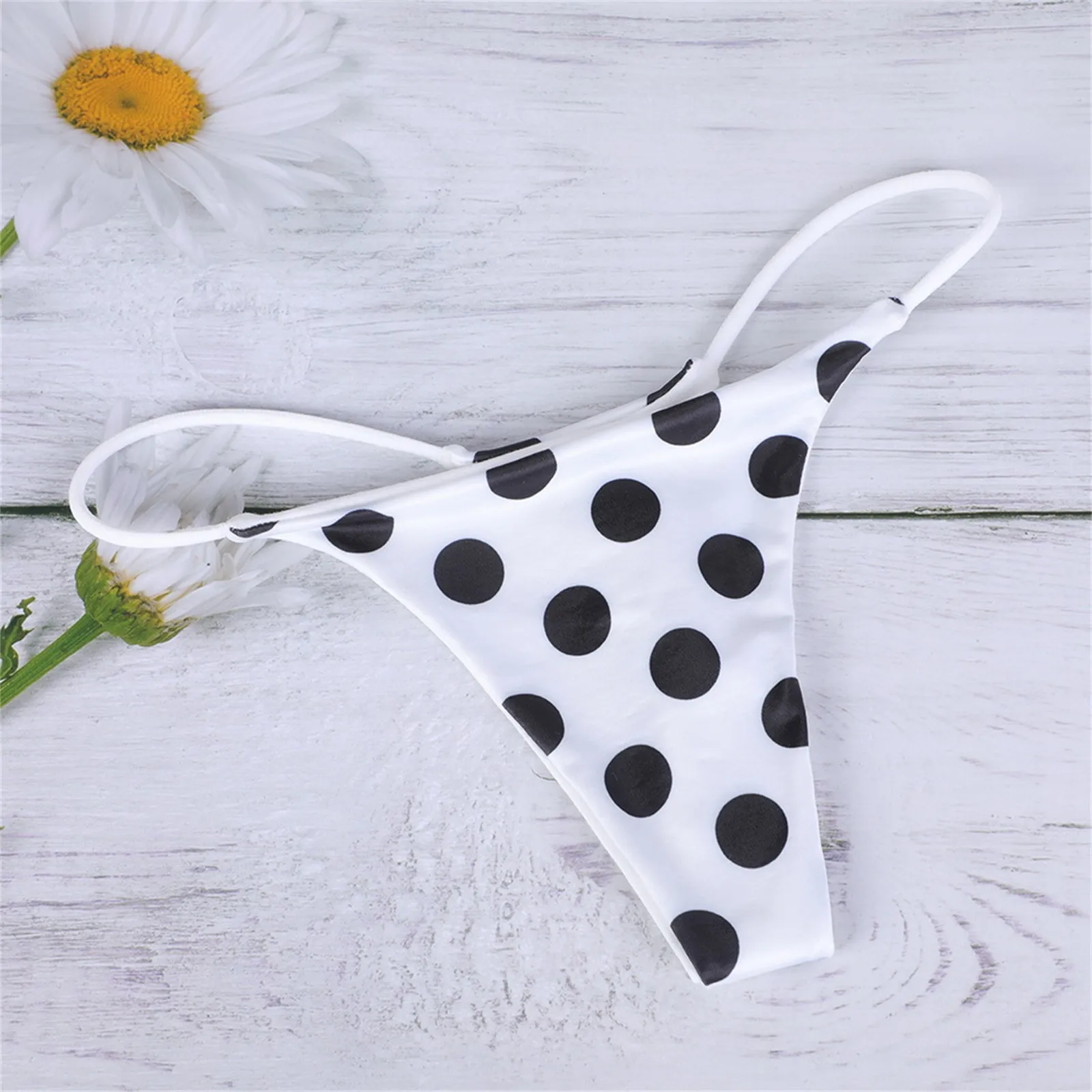 Женские пикантные трусики с принтом удобные мягкие трусики-стринги низкой