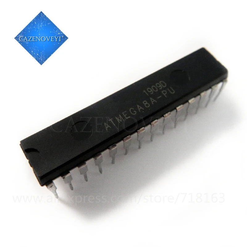 2pcs/lot ATMEGA8L-8PU ATMEGA8A-PU ATMEGA8L-8 ATMEGA8-8PU ATMEGA8L DIP-28 In Stock