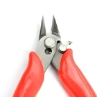 Диагональные плоскогубцы 3,5 дюйма мини-кусачки для проводов Небольшие мягкие кусачки для электронных проводов изоляционная резиновая ручка модель ручной инструмент