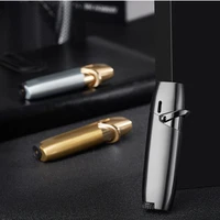 2021 new mini portable ladies metal lighter windproof jet filled gas zinc alloy stain smoking accessories encendedores gifts