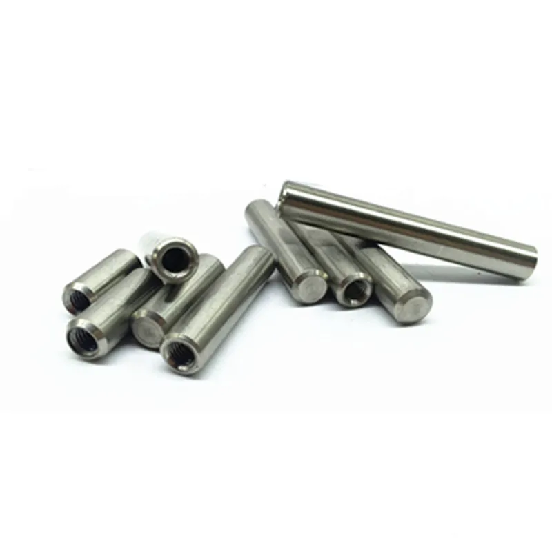2шт M4 цилиндрические штифты из нержавеющей стали с двойной головкой фаски