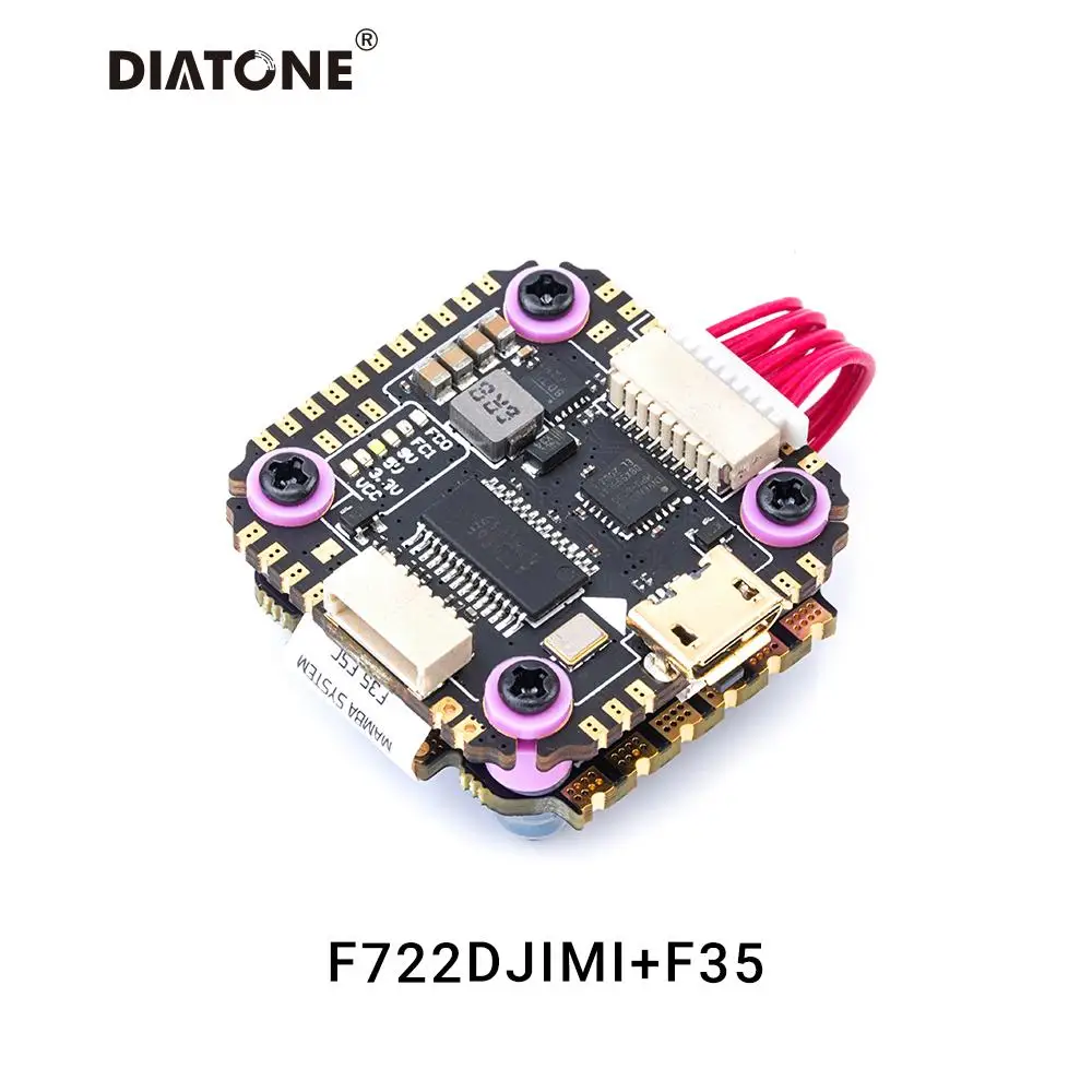 

Контроллер полета DIATONE MAMBA F722 MINI MK2 F35A 3-6S, 20x20 мм, для FPV Air Unit RC FPV Racing Freestyle Drones