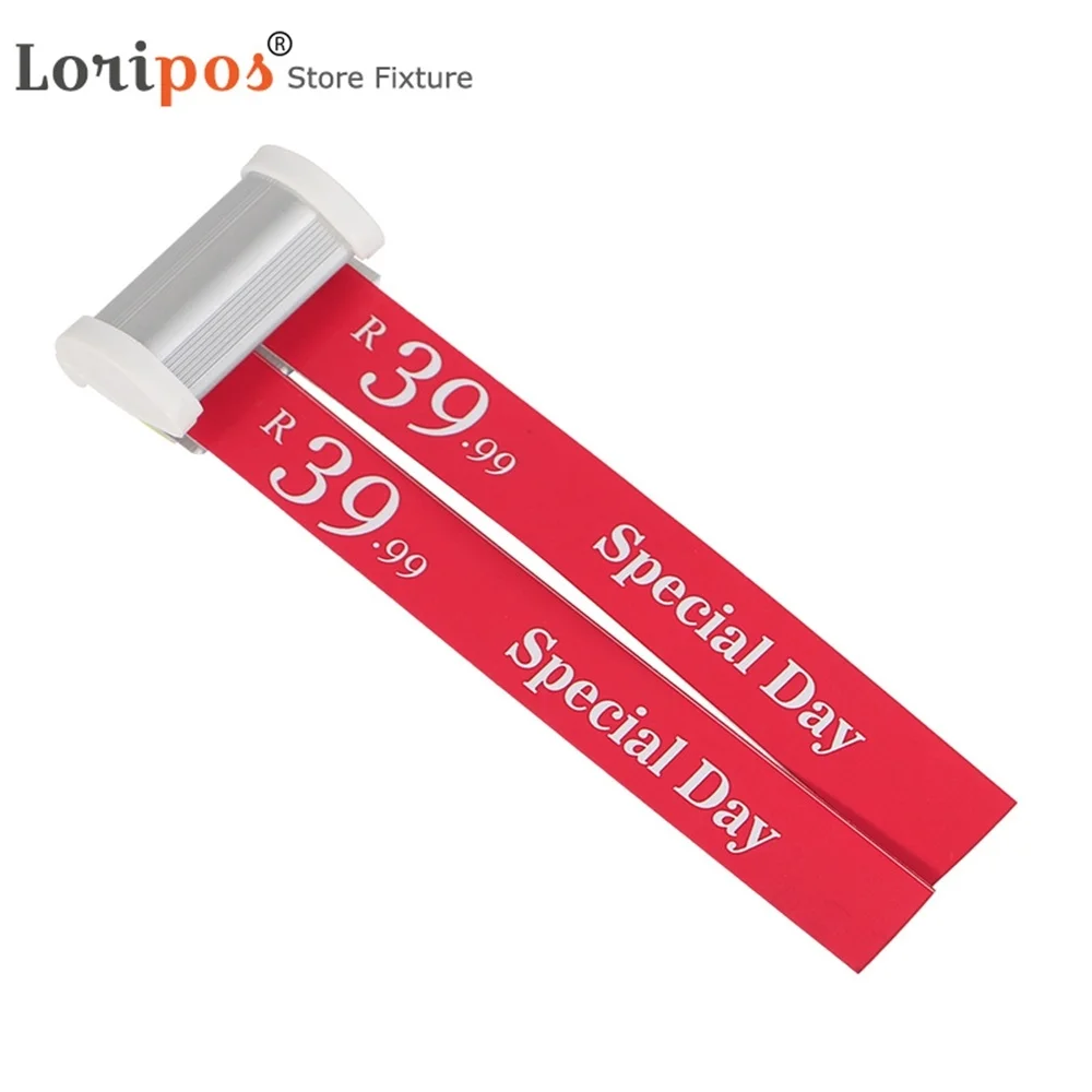 

Metal Bill Clip Rod Poster Hanging Rails Hanging Banner With Plastic Rod Ticket Clip Clip Grip Hanger Photo Poster