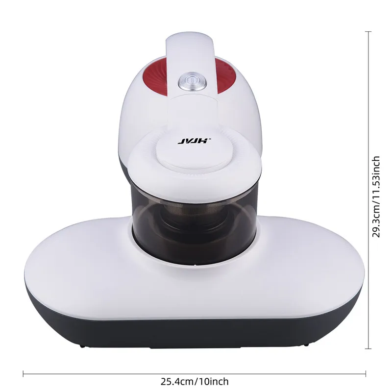 

JVJH Household Mite Removal Vacuum Cleaner 11kPa Strong Suction UV Light Flapping Bed Cleaning Appliances Handheld Machine