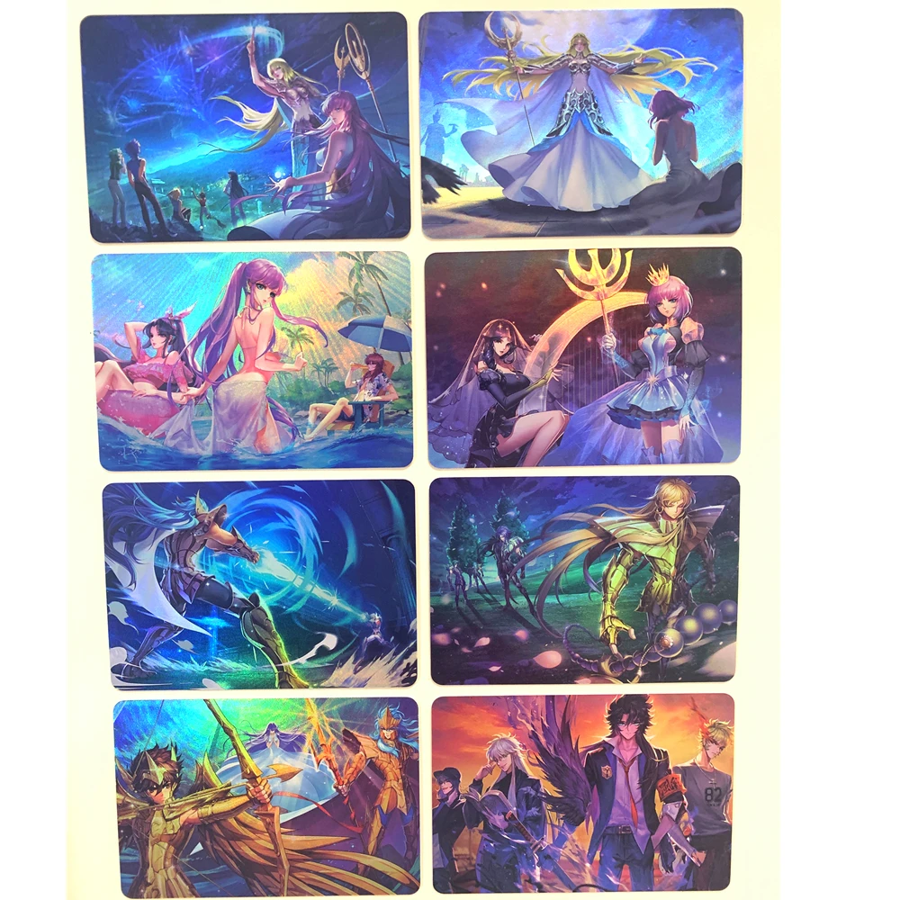 

[Refraction and Color Flash] TX Saint Seiya Horizontal Version, Special Plot, Repainted Original Composite Craft 8 Sheets