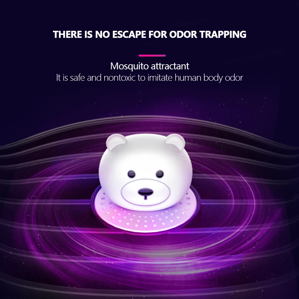 USB-лампа для уничтожения комаров без шума излучения ловушка насекомых лампа