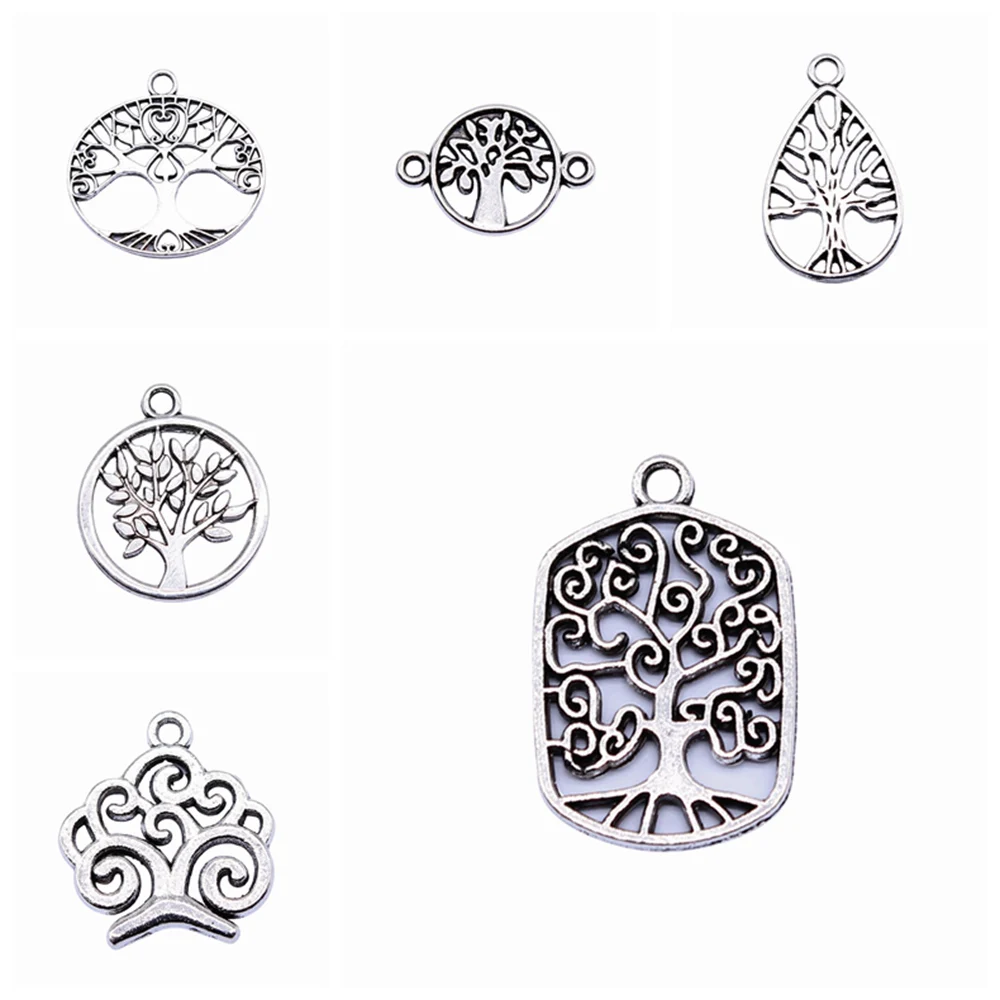 

Wecharms объемные подвески для фотоподвески diy ювелирные аксессуары маленького размера круглые подвески в виде дерева