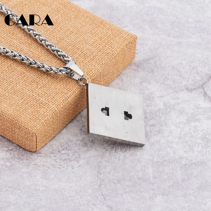 Новинка 2019 инновационное ожерелье из нержавеющей стали с подвеской мужские