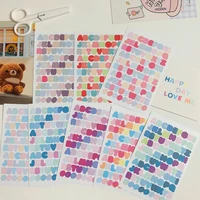 1pc korea color english alphabet game sticker creative colorful binders decoration journal diy school supplies kawaii stationery
