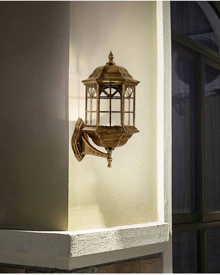 Солнечная настенная лампа домашняя наружная для патио сада водонепроницаемая