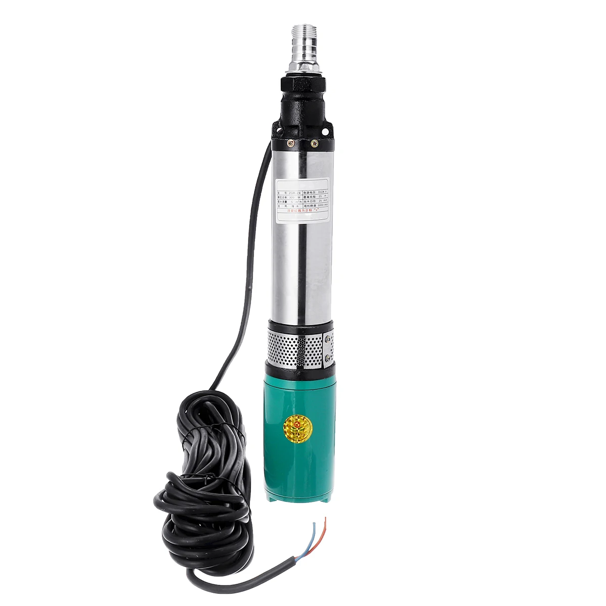 

320w 24V 5000/h DC 25m Professional Submersible Solar Water Pump Deep Well Irrigation Garden Home Agricultural High Power