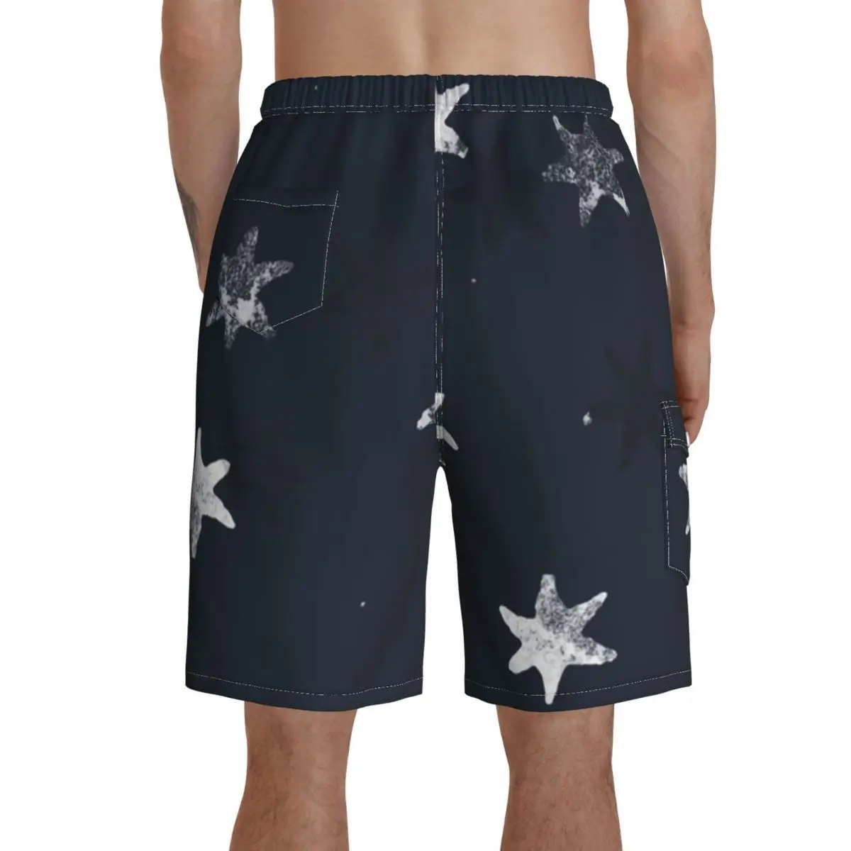 

Sky Board Shorts Funny Beach Swimming Trunks Polyester Men Swim Trunks