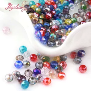 Бусины из австрийского хрусталя с гранями, 3 х4 мм, 50 шт.