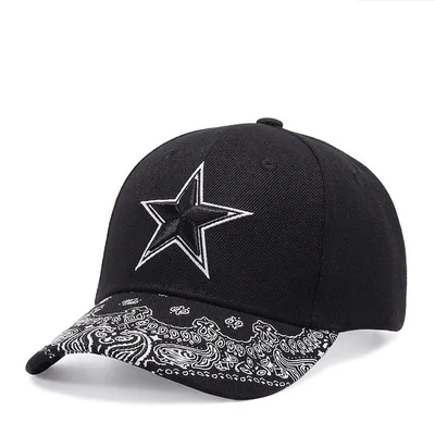 

Stars baseball cap for men snapback adjustable hip hop hat Fashion all-match women's baseball cap
