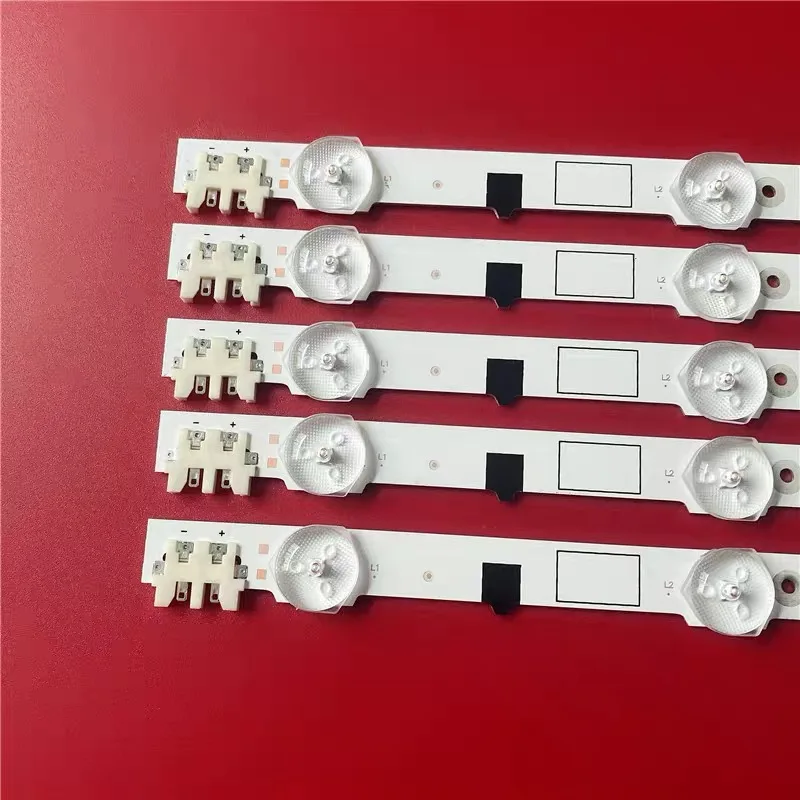 

TV LED Bars For Samsung UE32F4000AW UE32F5000AK UE32F5030AW UE32F5300AW UE32F5300AK LED Backlight Strip Kit 9 Lamp Lens 5 Bands