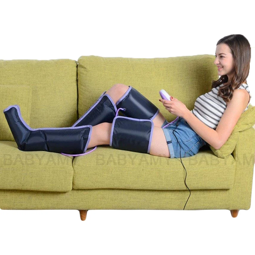 Массажер для ног с воздушным прижимом домашний массажер ионным снятие усталости