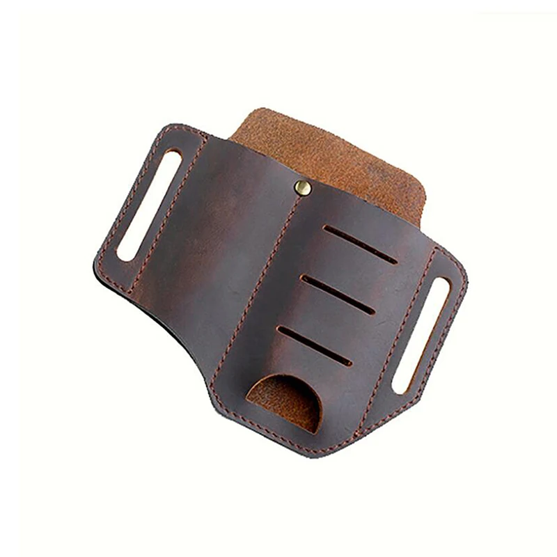 

Multitool Sheath Pocket Organize Flashlight Waist Bag Key Holder For Outdoor Camping Storage Tools Leather Sheath