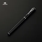 Ручка перьевая Jinhao 301, гладкая чернаябелая, 0,38