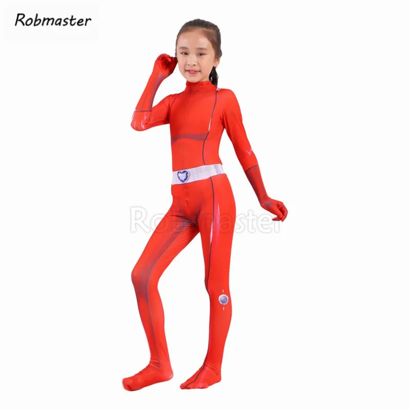 Детский костюм для косплея аниме полностью спайз боди Зентаи с принтом клевера