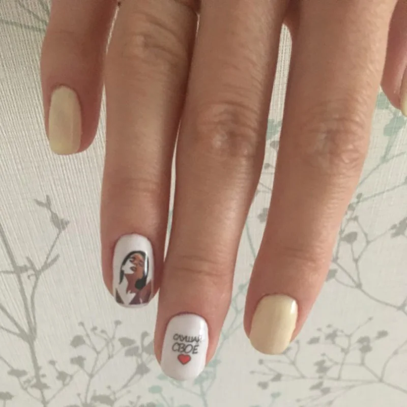 Новое поступление 3D наклейки для ногтей Валентин на Хэллоуин и Рождество